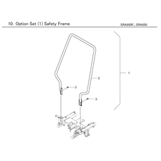 OPTION SET (1) SAFETY FRAME spare parts
