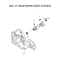 SHAFT(INPUT)SET SYSTEM spare parts