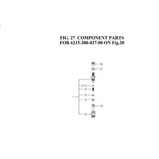 COMPONENT PARTS FOR 6215-300-037-00 ON Fig.20 spare parts