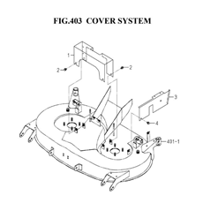 COVER SYSTEM(8670-407-0100) spare parts
