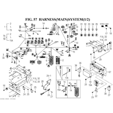 HARNESS(MAIN)SYSTEM(1/2) spare parts