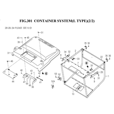 CONTAINER SYSTEM(LA TYPE)(2/2)(8671-305-0100) spare parts