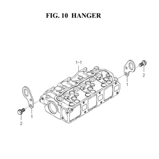HANGER (6003-290-0100) spare parts