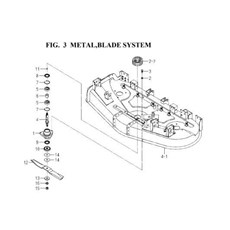 METAL, BLADE SYSTEM spare parts
