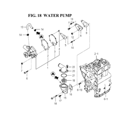 WATER PUMP spare parts