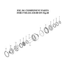 COMPONENT PARTS FOR 1720-221-210-00 ON Fig.48 spare parts