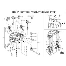 CONTROL PANEL SYSTEM (G TYPE) spare parts