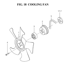 COOLING FAN (6004-480Q-0100) spare parts
