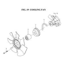 COOLING FAN spare parts