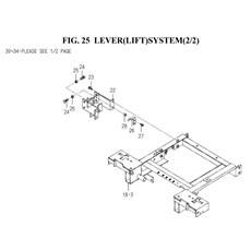 LEVER(LIFT)SYSTEM(2/2)(1752-503-0100) spare parts