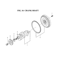 CRANK SHAFT spare parts
