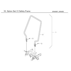 OPTION SET (1) SAFETY FRAME spare parts