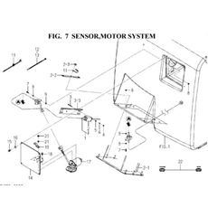 SENSOR,MOTOR SYSTEM spare parts