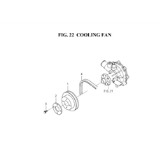 COOLING FAN spare parts