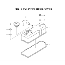 CYLINDER HEAD COVER spare parts