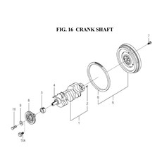 CRANK SHAFT(6005-351F-0100) spare parts