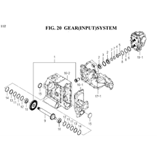 GEAR(INPUT)SYSTEM 1 spare parts
