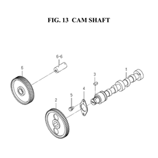 CAM SHAFT spare parts