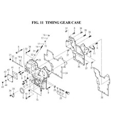 TIMING GEAR CASE spare parts