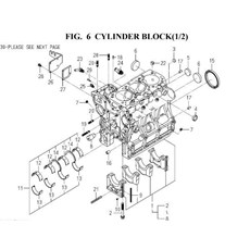 CYLINDER BLOCK spare parts