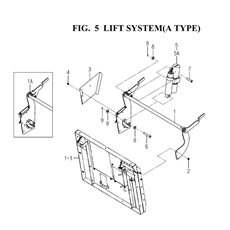 LIFT SYSTEM(A TYPE) spare parts
