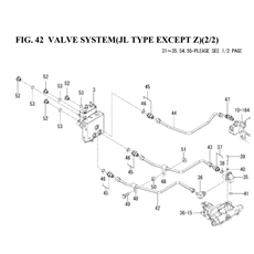VALVE SYSTEM(JL TYPE EXCEPT Z)(2/2)(1845-512D-0100) spare parts