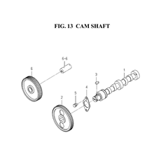 CAM SHAFT spare parts