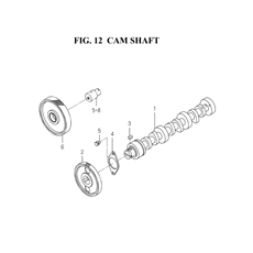 CAM SHAFT spare parts