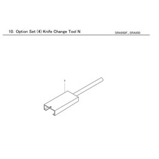 OPTION SET (4) KNIFE CHANGE TOOL N spare parts