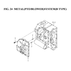 METAL(PTO/BLOWER)SYSTEM(B TYPE) spare parts