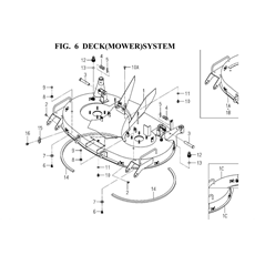 DECK(MOWER)SYSTEM spare parts