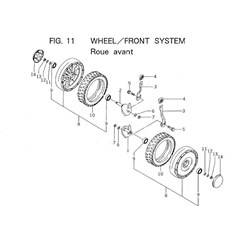 WHEEL/FRONT SYSTEM spare parts