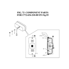 COMPONENT PARTS FOR 1772-654-210-00 spare parts