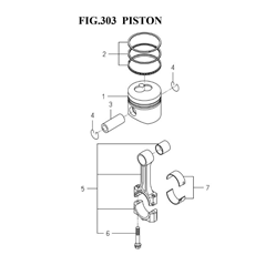 PISTON (6003-340L-0100) spare parts