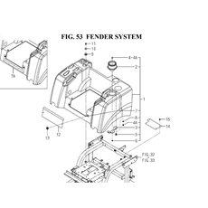 FENDER SYSTEM spare parts