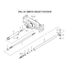 DRIVE SHAFT SYSTEM spare parts