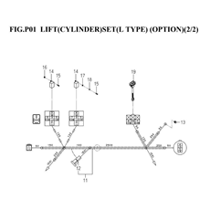 LIFT(CYLINDER)SET(L TYPE)(OPTION)(2/2)(8671-107Z-0100) spare parts