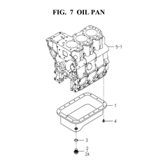 OIL PAN (6004-210F-0100) spare parts
