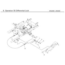 OPERATION (9) DIFFERENTIAL LOCK spare parts