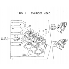CYLINDER HEAD(6005-1016) spare parts