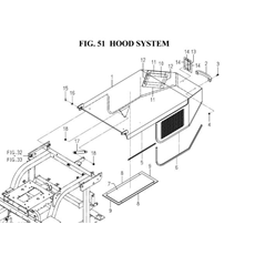 HOOD SYSTEM spare parts