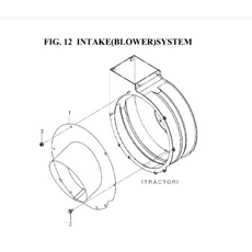 INTAKE(BLOWER)SYSTEM spare parts