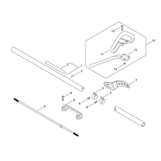 MAIN PIPE, HANDLE spare parts