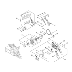 CHAIN BRAKE spare parts