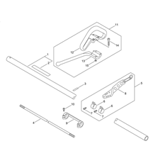 MAIN PIPE, HANDLE spare parts