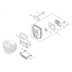 MUFFLER spare parts