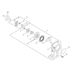 RECOIL STARTER, PULLEY spare parts