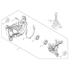 CRANKCASE spare parts