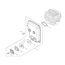 MUFFLER spare parts