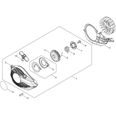 RECOIL STARTER spare parts